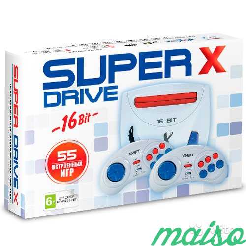 Super Drive X с 55 играми и двумя джойстиками в Санкт-Петербурге. Фото 2