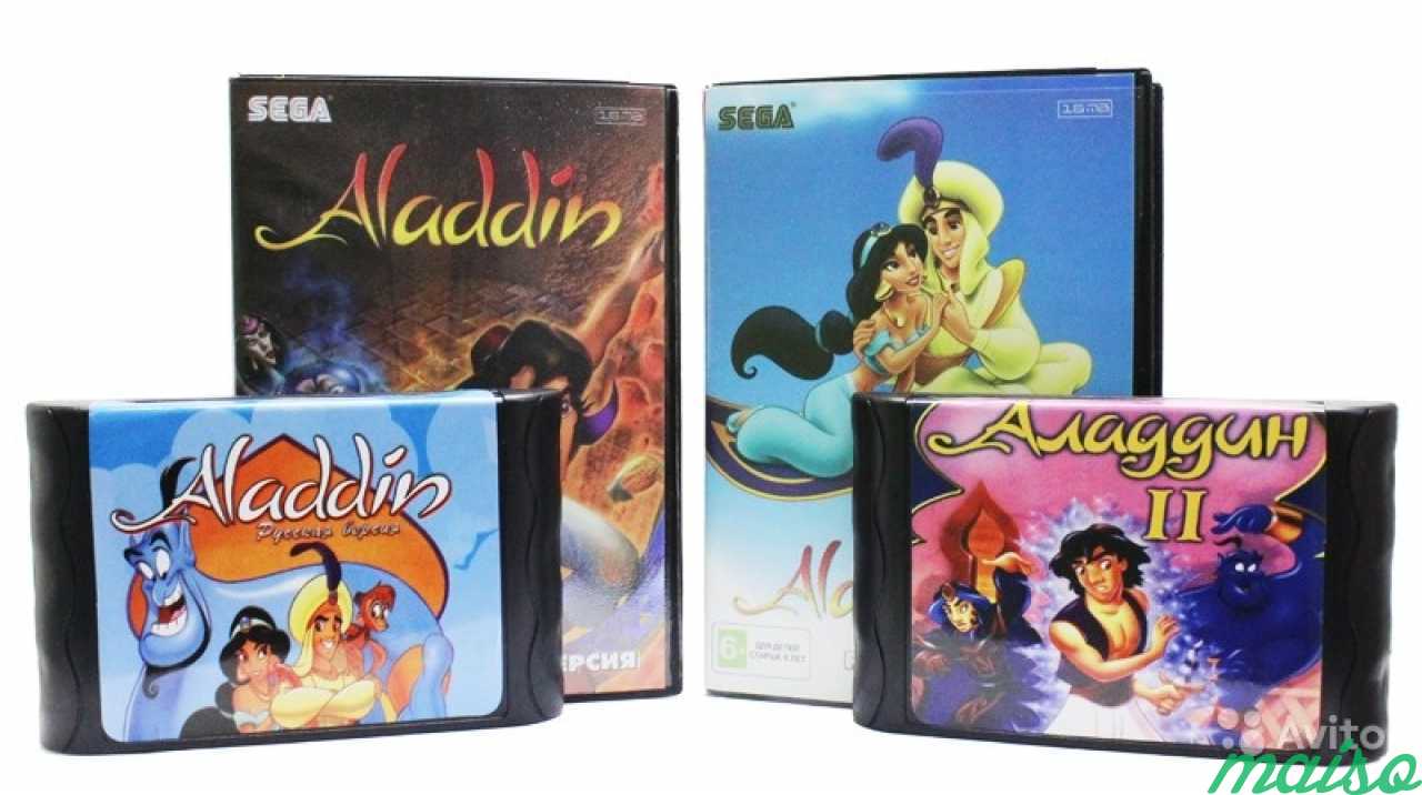 Знаменитый Aladdin(Аладдин). Игра-хит для Sega в Санкт-Петербурге. Фото 1