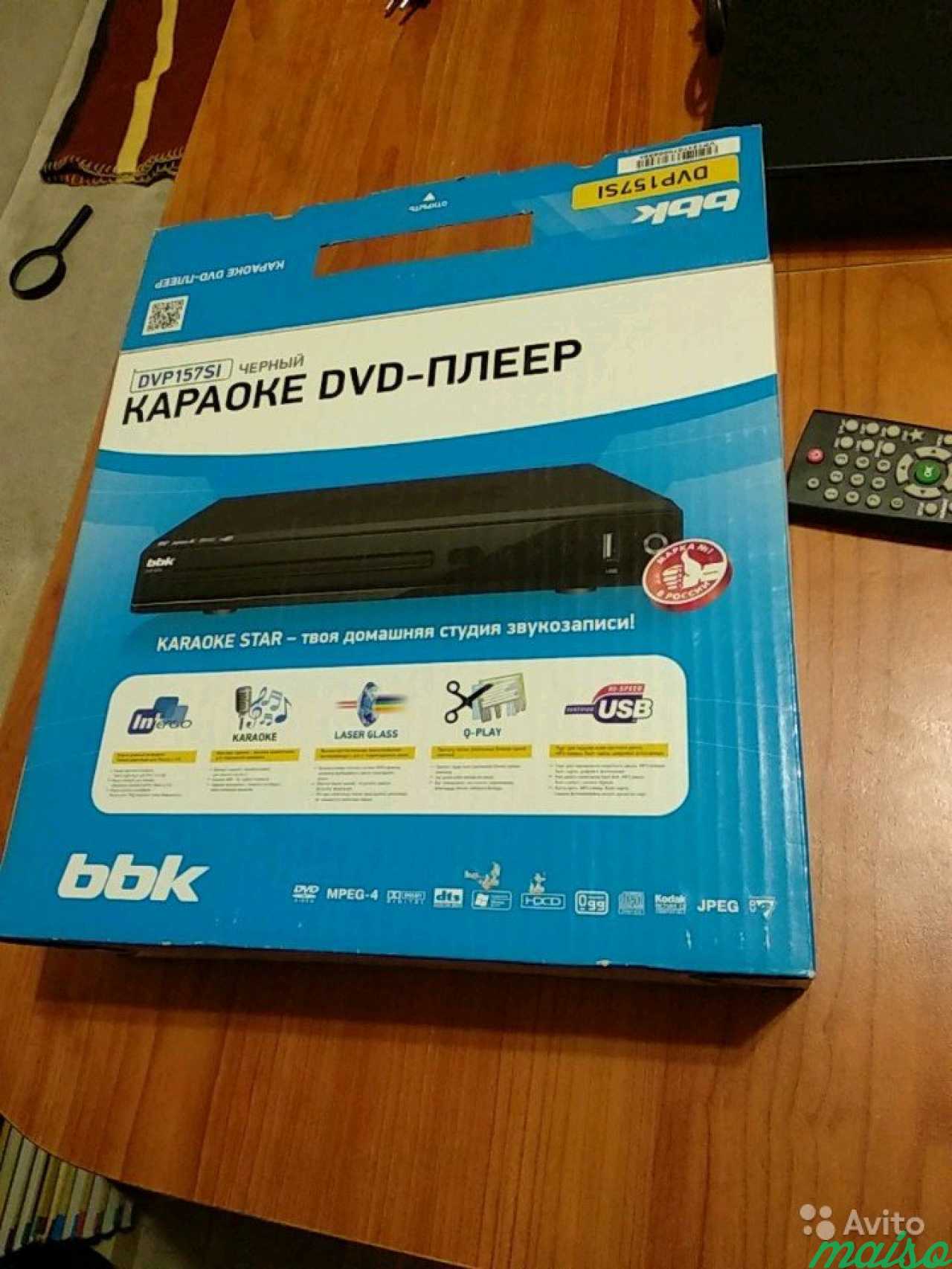 Караоке DVD player BBK DVP157SI в Санкт-Петербурге. Фото 1