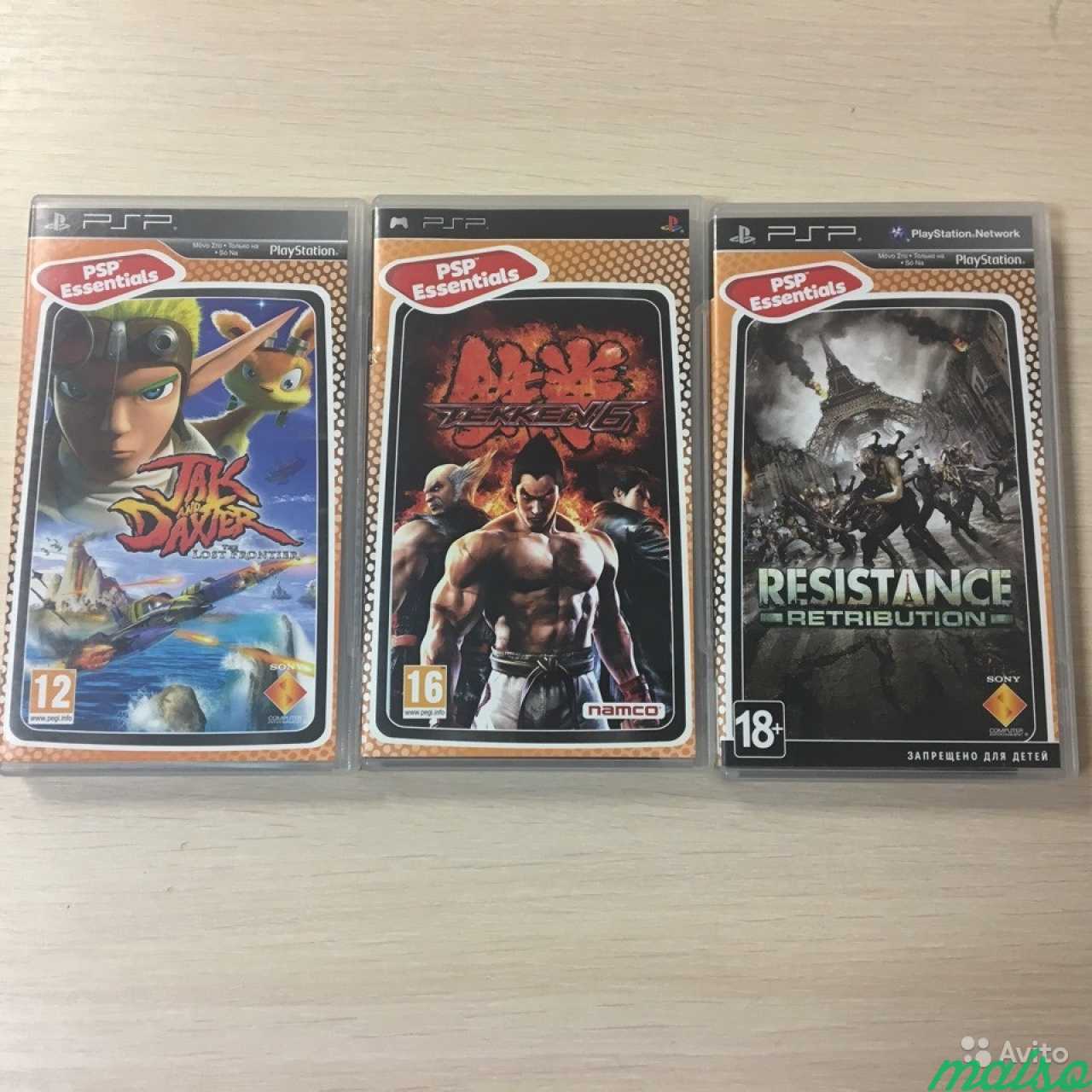 Игры на PSP В Ассортименте в Санкт-Петербурге. Фото 1