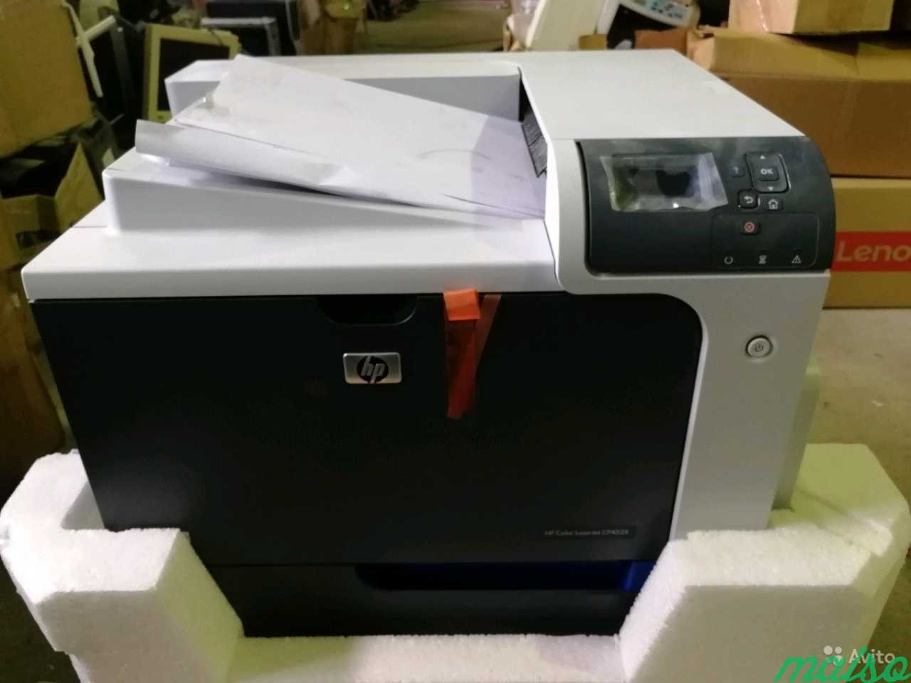 Принтер цветной HP LaserJet CP4525 новый в Санкт-Петербурге. Фото 1