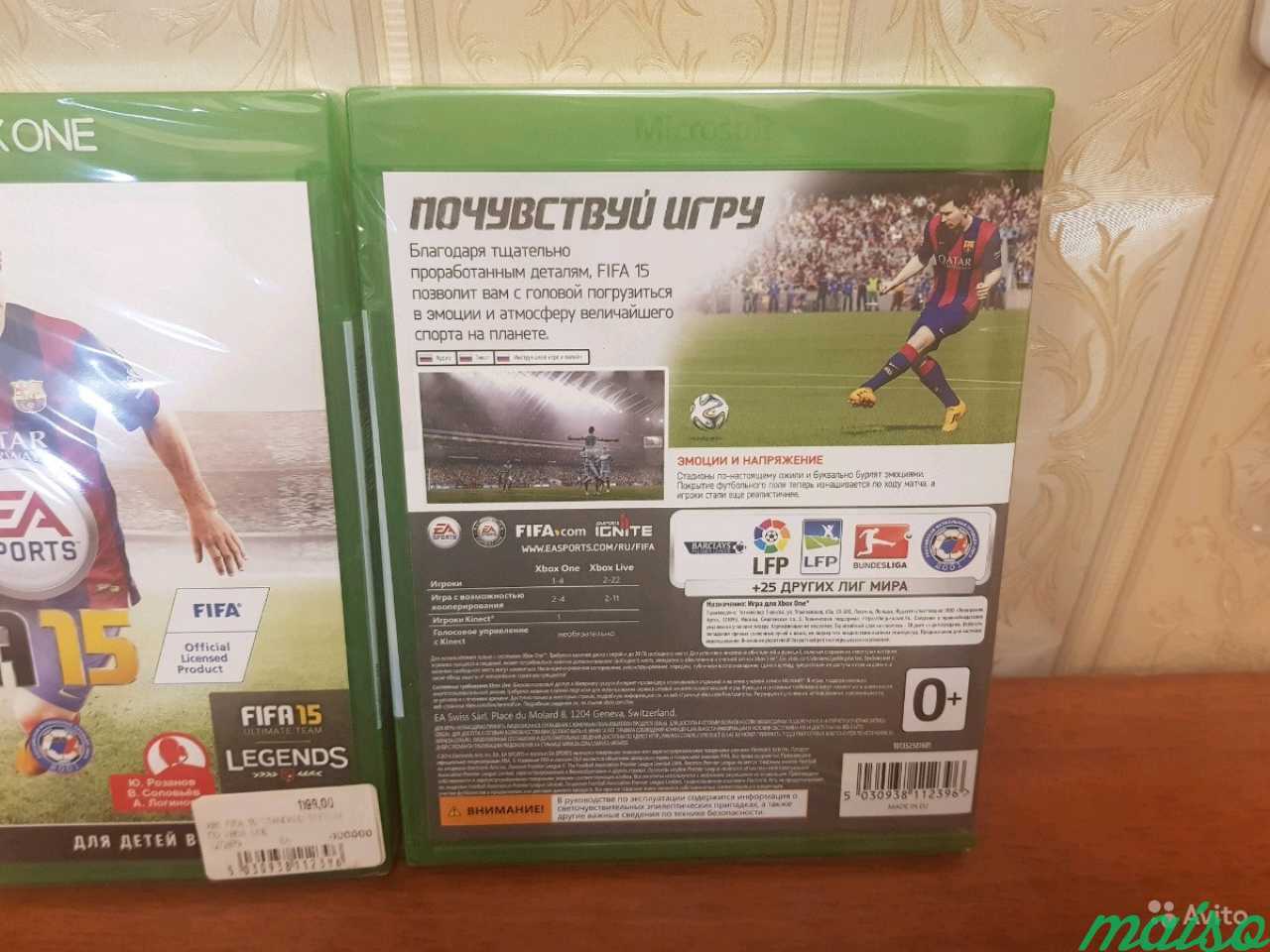 Fifa 15 Xbox ONE Новый в Санкт-Петербурге. Фото 3