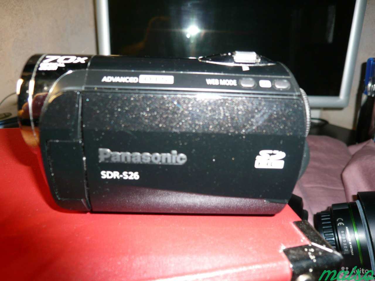 Продам видеокамеру Panasonic SDR-S26 в Санкт-Петербурге. Фото 1