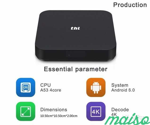 Профессиональный TV Box THL Box Pro 2gB/16gB в Санкт-Петербурге. Фото 1