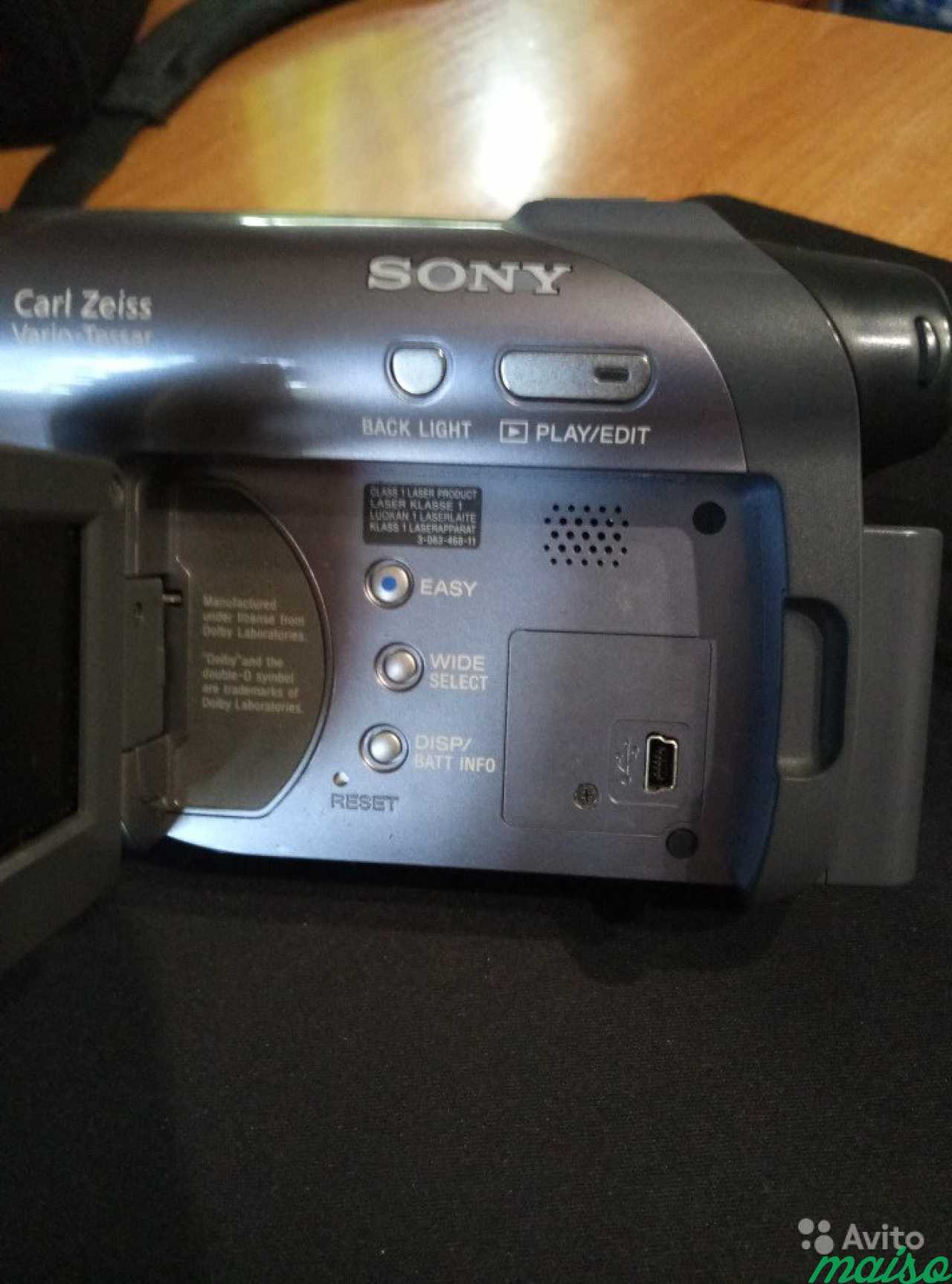 Камера Sony DCR-DVD305E в хорошем состоянии в Санкт-Петербурге. Фото 2