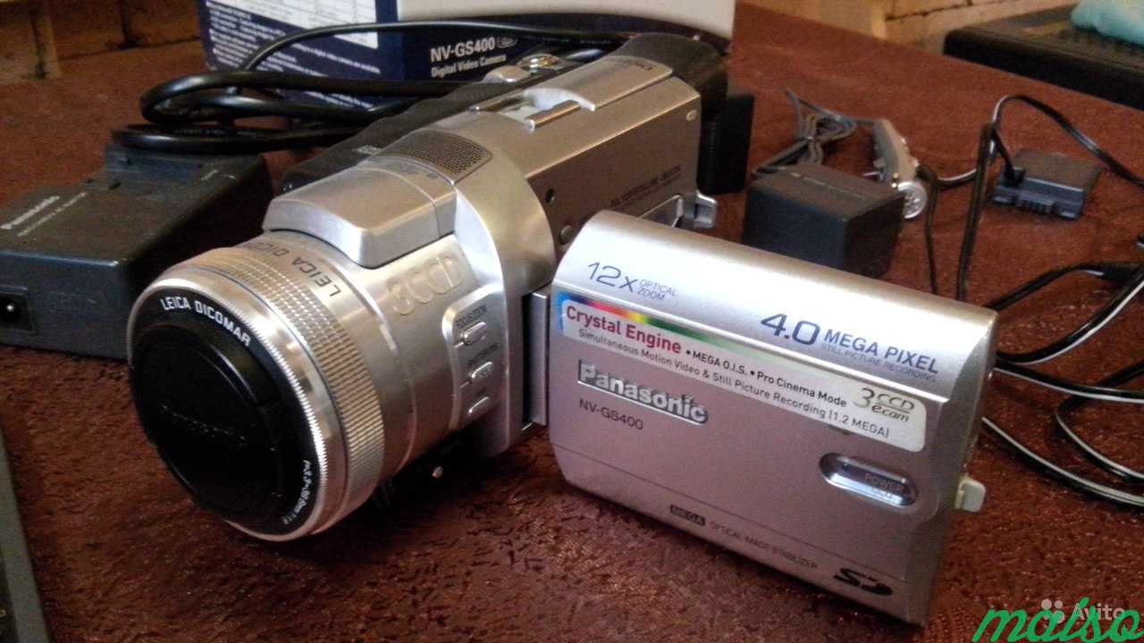 Видеокамера Panasonic NV-GS400 в Санкт-Петербурге. Фото 2