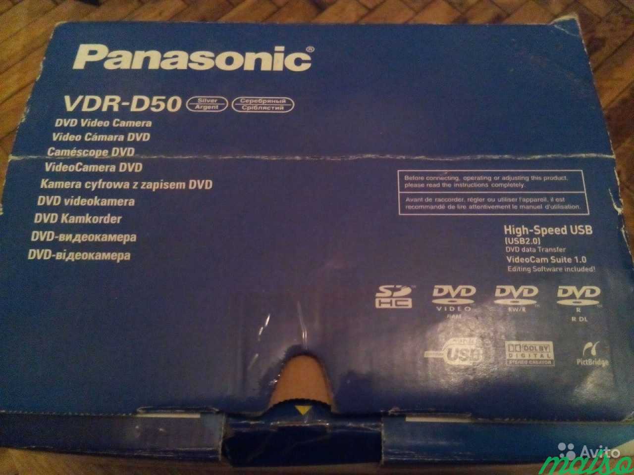 Видеокамера Panasonic vdr-d50 в Санкт-Петербурге. Фото 6