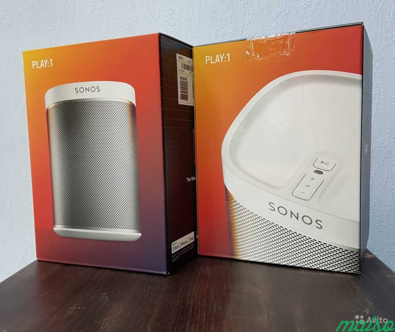 Sonos Play 1 White. Магазин. Гарантия в Санкт-Петербурге. Фото 1