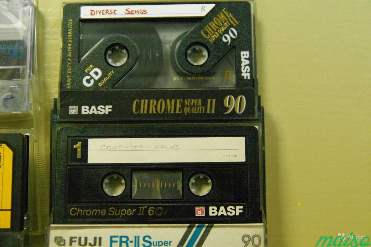 Аудиокассеты 8 шт в боксе кассеты в Санкт-Петербурге. Фото 4