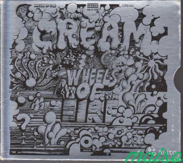Cream (2) Wheels Of Fire 24K Gold CD в Санкт-Петербурге. Фото 3