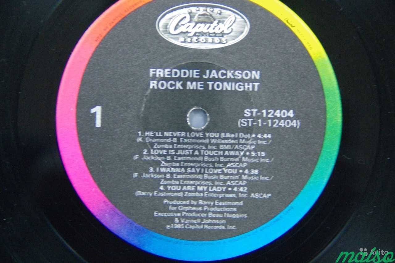 Freddie Jackson Rock Me Tonight винил в Колпино в Санкт-Петербурге. Фото 2