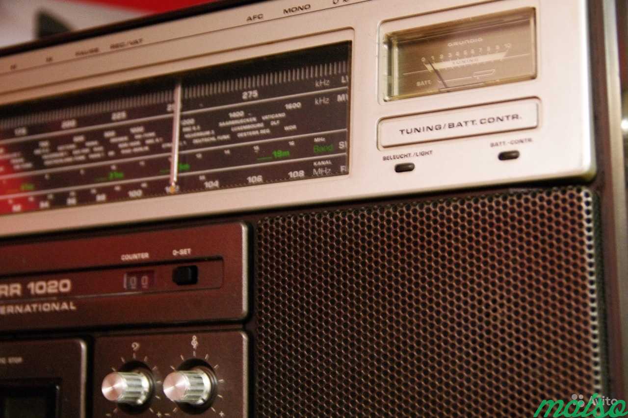 Grundig RR-1020 stereo radio recorder магнитола в Санкт-Петербурге. Фото 10