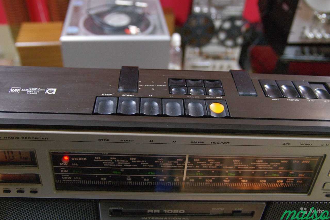Grundig RR-1020 stereo radio recorder магнитола в Санкт-Петербурге. Фото 4
