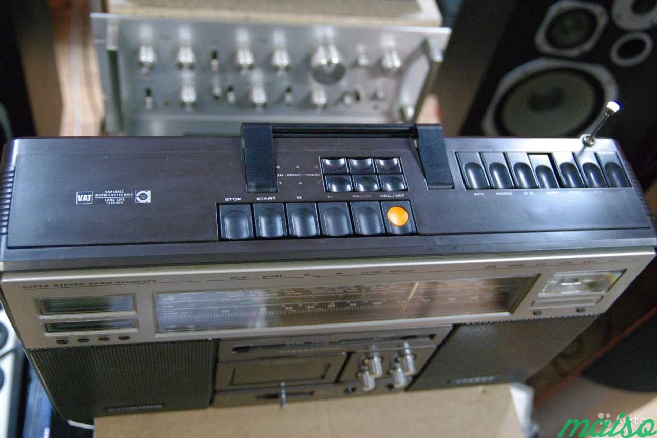 Grundig RR-1020 stereo radio recorder магнитола в Санкт-Петербурге. Фото 7