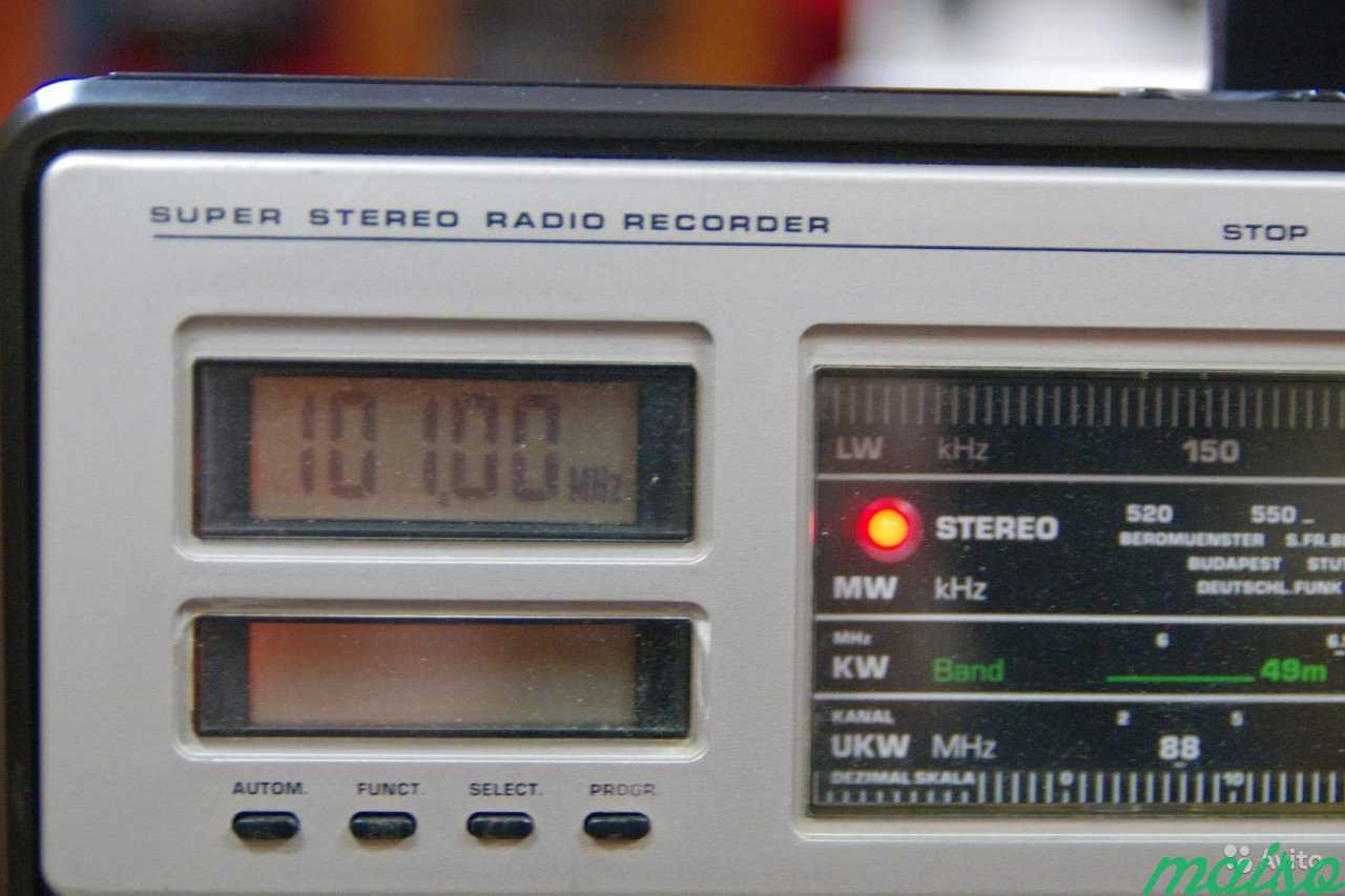 Grundig RR-1020 stereo radio recorder магнитола в Санкт-Петербурге. Фото 9
