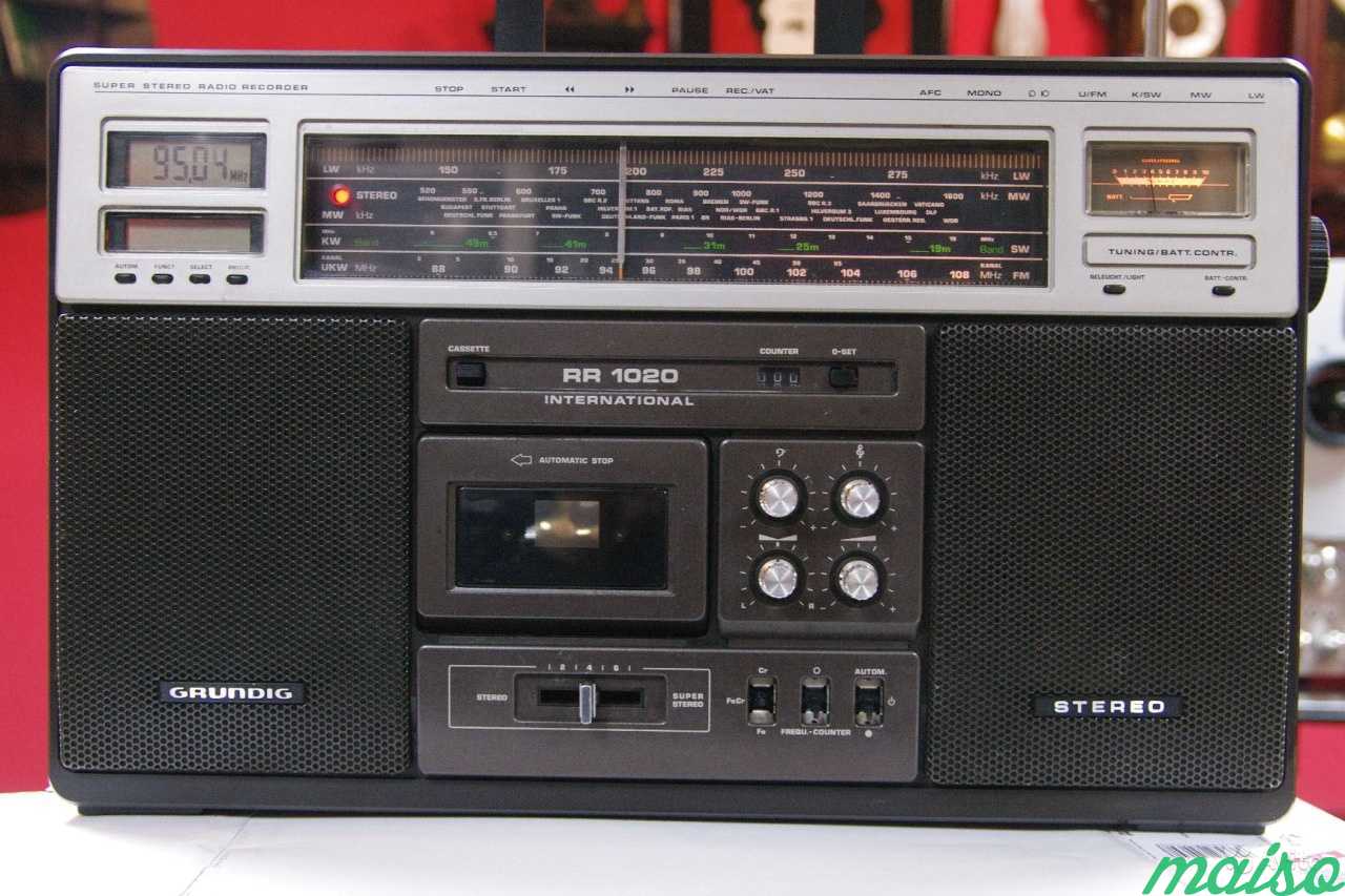 Grundig RR-1020 stereo radio recorder магнитола в Санкт-Петербурге. Фото 1