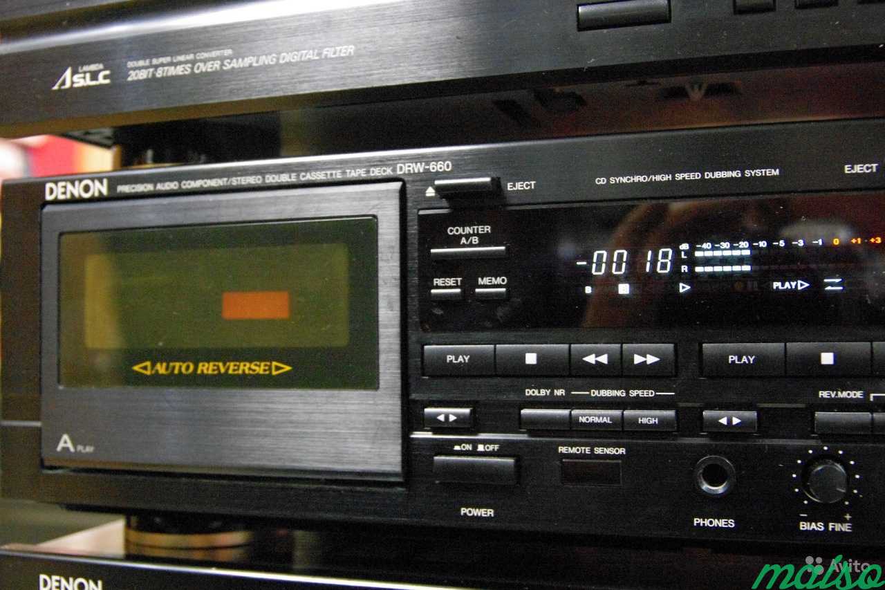 Комплект аудиотехники Denon с усилителем стерео в Санкт-Петербурге. Фото 4