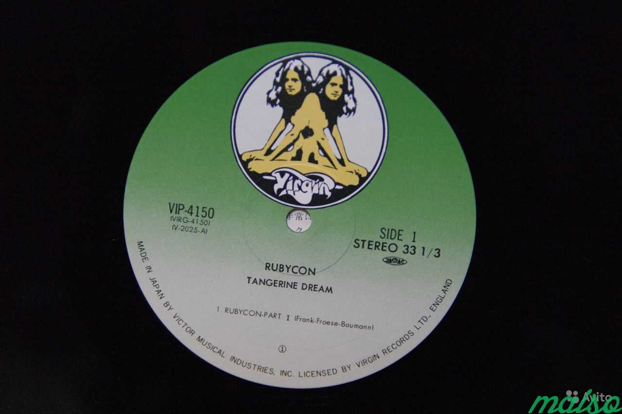 Tangerine Dream Rubycon japan LP винил в Санкт-Петербурге. Фото 2