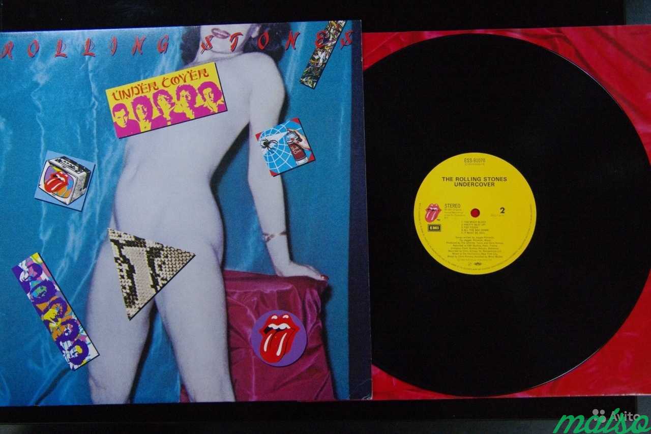 The Rolling Stones Undercover japan винил 1983 в Санкт-Петербурге. Фото 1
