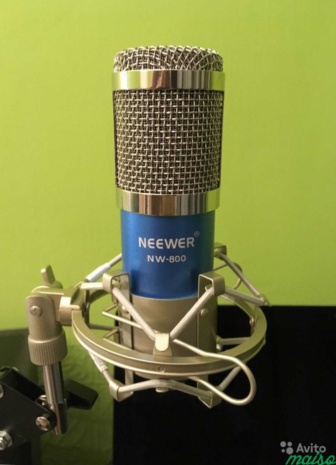 Микрофон Neewer NW-800 + звуковая карта в Санкт-Петербурге. Фото 1