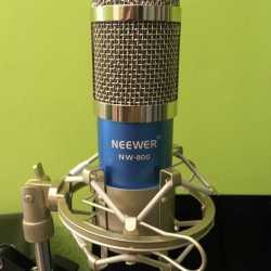 Микрофон Neewer NW-800 + звуковая карта