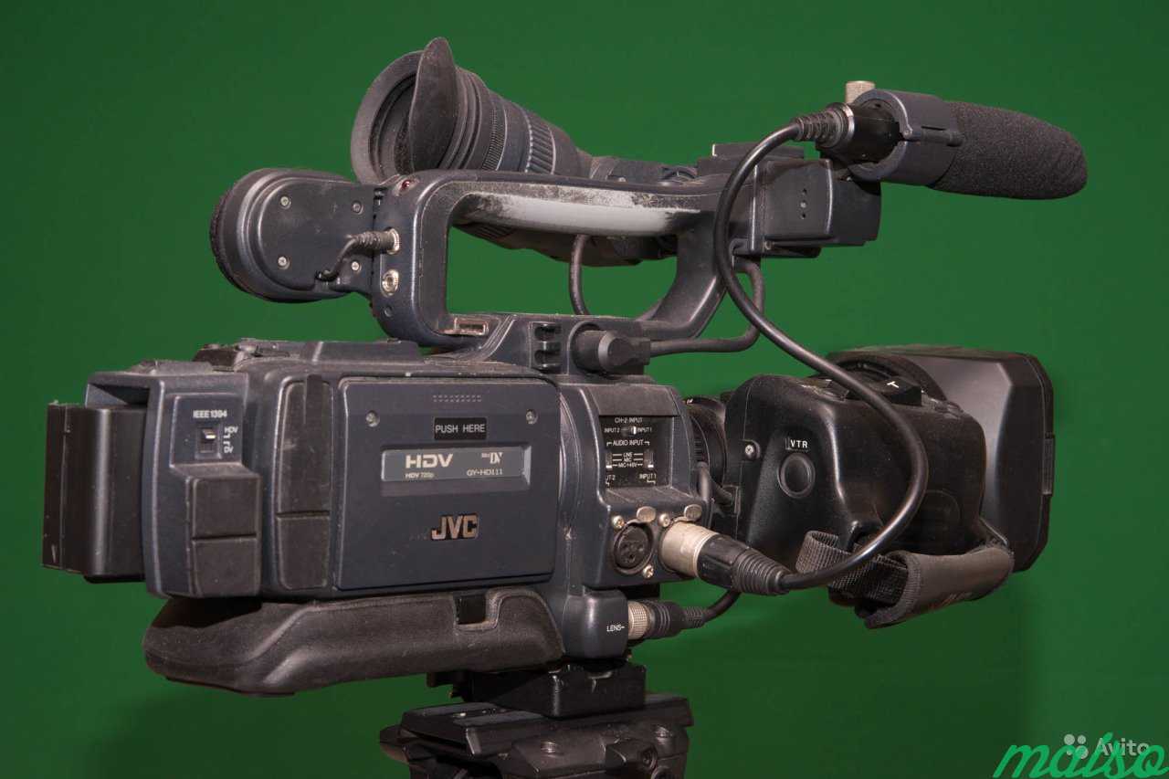 Видеокамера JVC-GY-HD111E HDV в Санкт-Петербурге. Фото 7