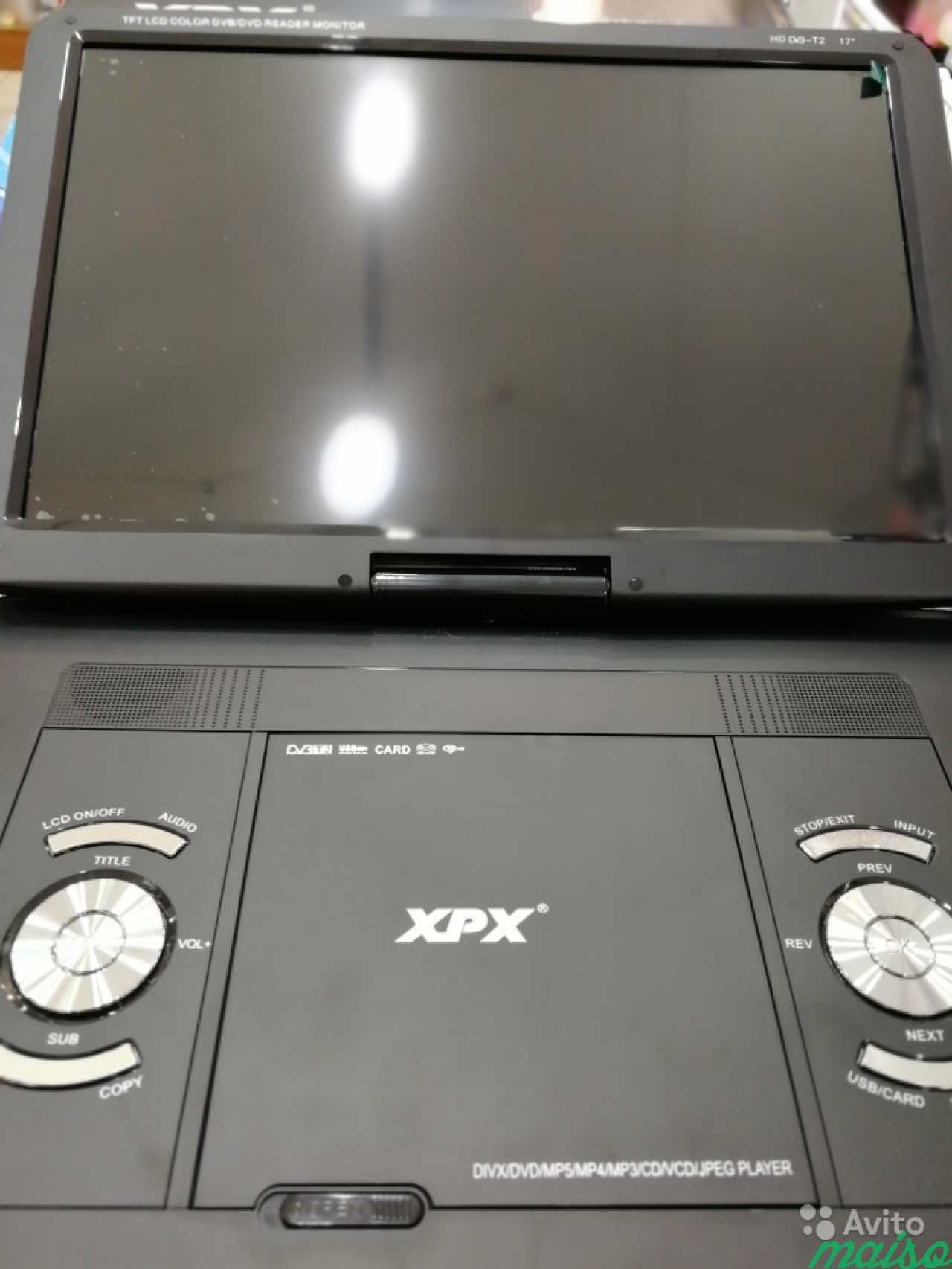 DVD-плеер с телевизором XPX EA-1667D 17 DVB T2 в Санкт-Петербурге. Фото 5