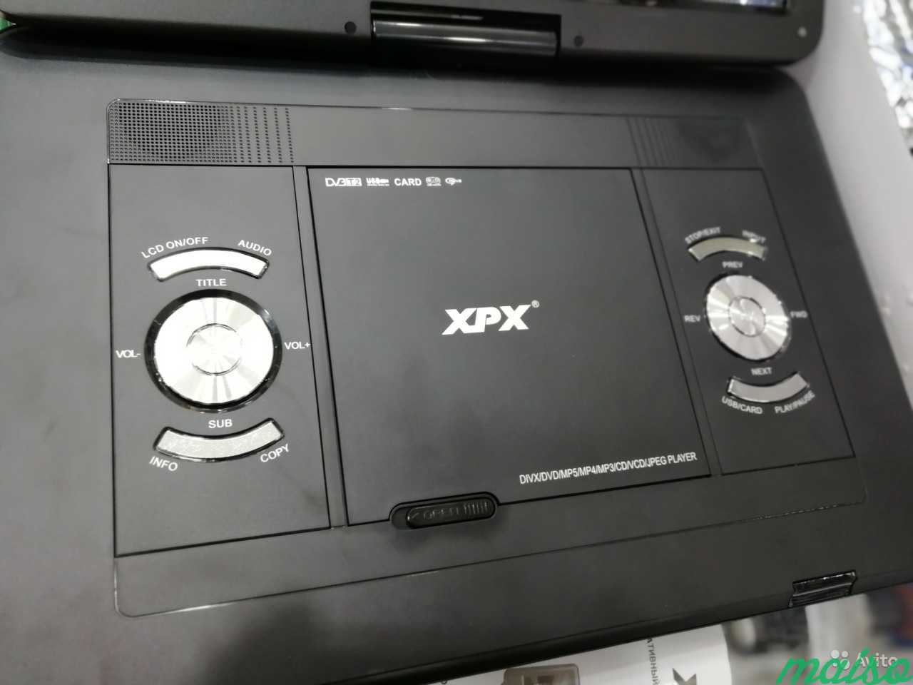 DVD-плеер с телевизором XPX EA-1667D 17 DVB T2 в Санкт-Петербурге. Фото 3