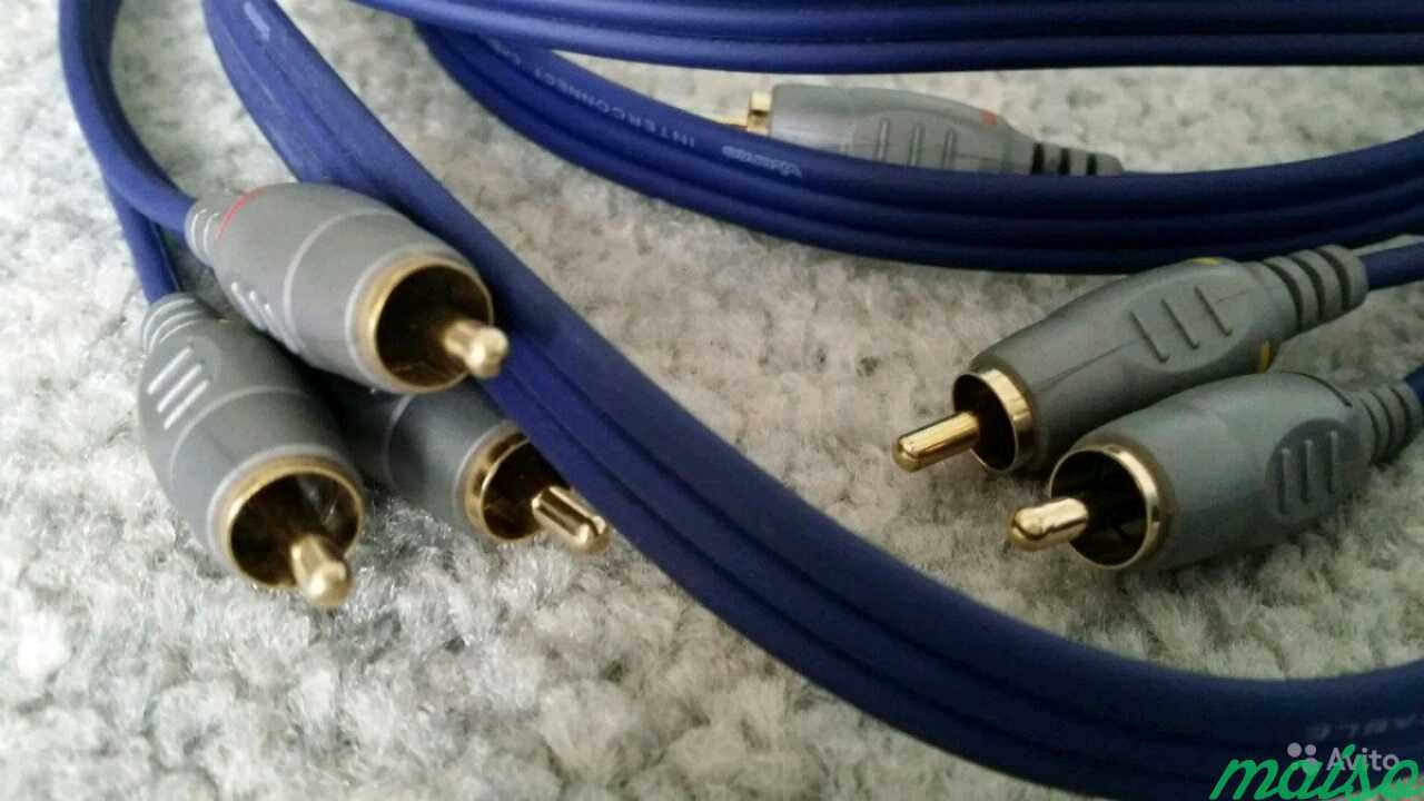 Vivanco interconnect cable 2 метра 3rca в Санкт-Петербурге. Фото 1