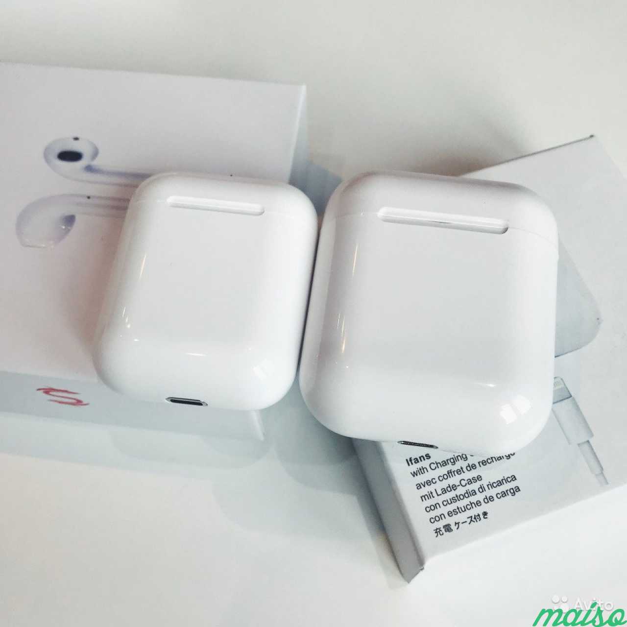 Беспроводные наушники сенсорные Airpods не мигают в Санкт-Петербурге. Фото 11