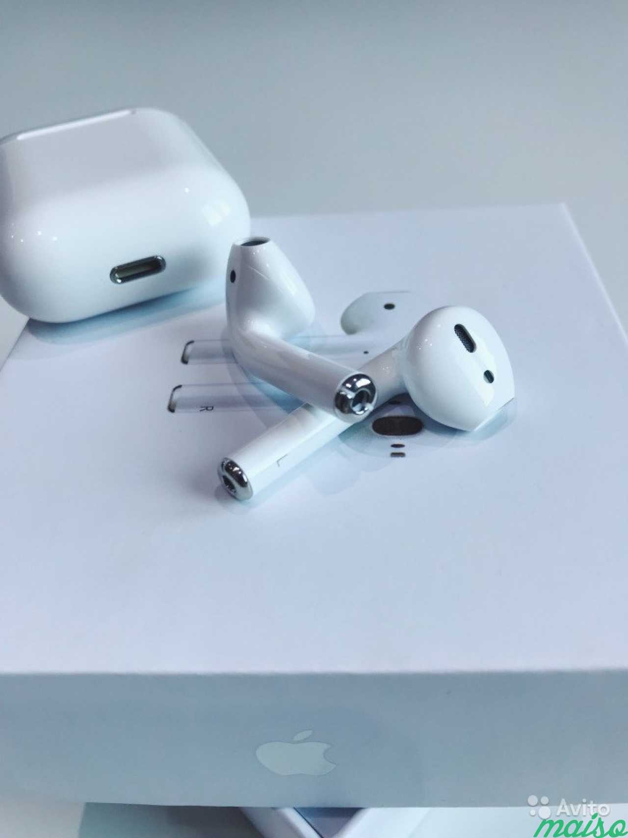 Беспроводные наушники сенсорные Airpods не мигают в Санкт-Петербурге. Фото 3