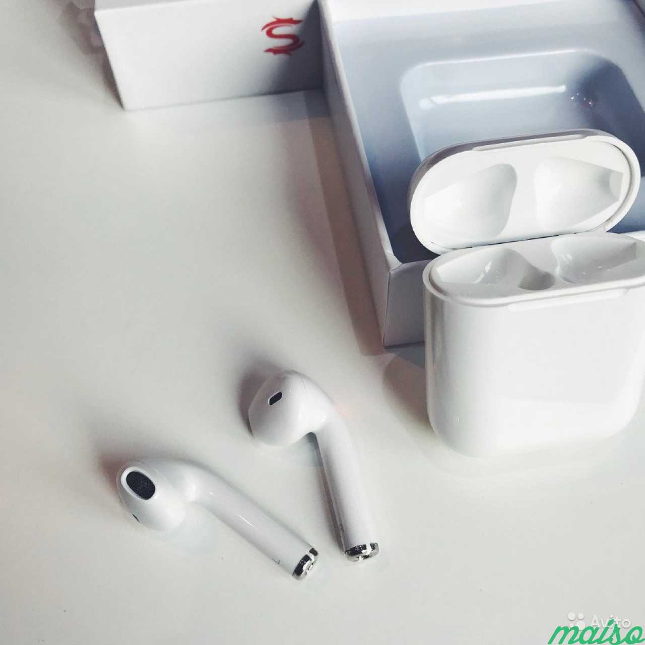 Беспроводные наушники сенсорные Airpods не мигают в Санкт-Петербурге. Фото 6