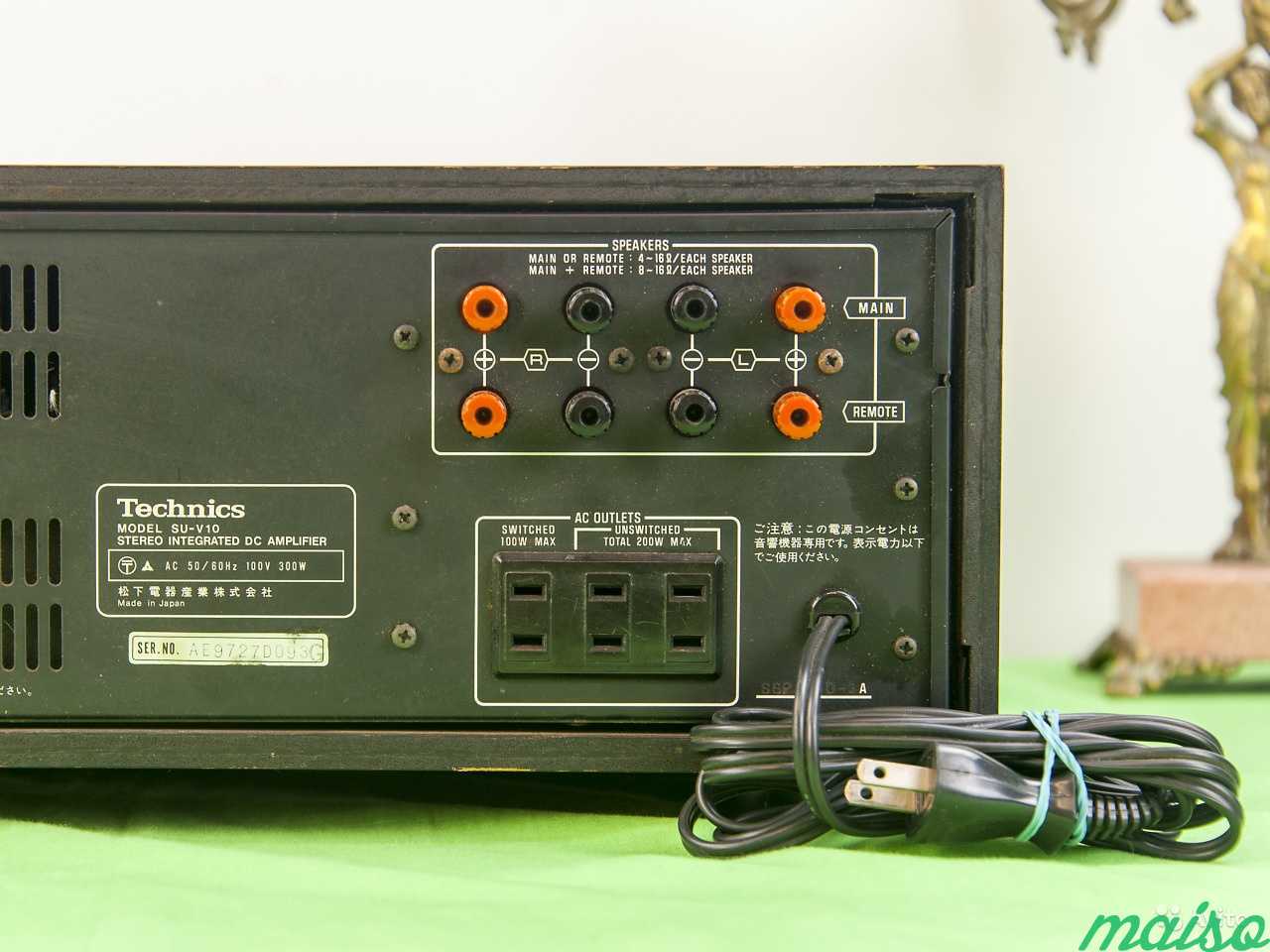 Technics su v10. Technics su-a2 Preamplifier.