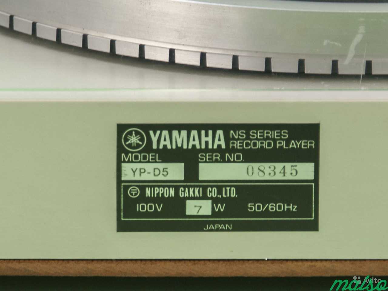 Yamaha YP-D5 виниловый проигрыватель в Санкт-Петербурге. Фото 10