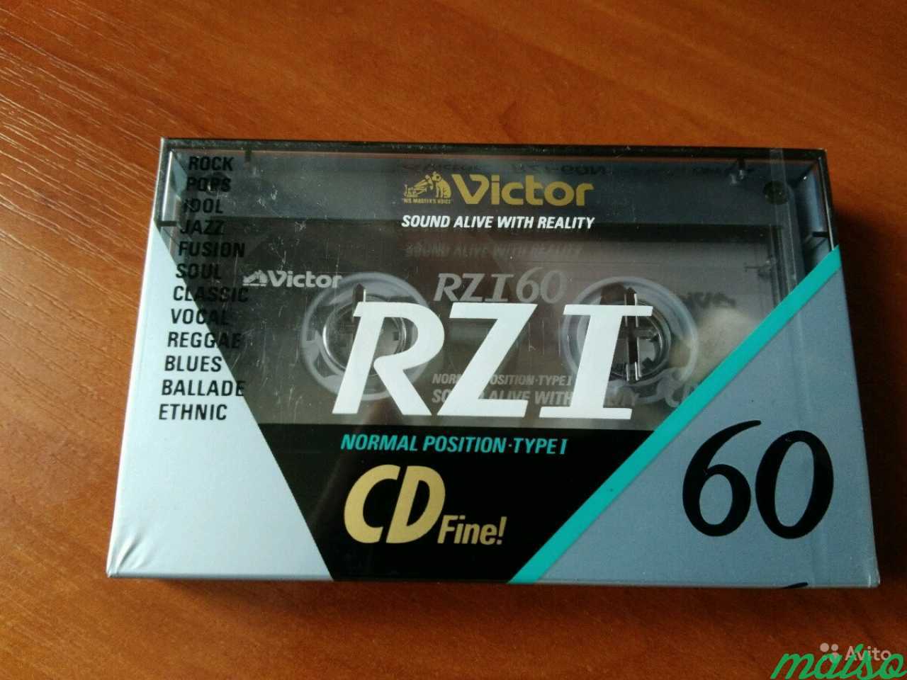 Аудиокассета Victor RZI 60 в Санкт-Петербурге. Фото 1