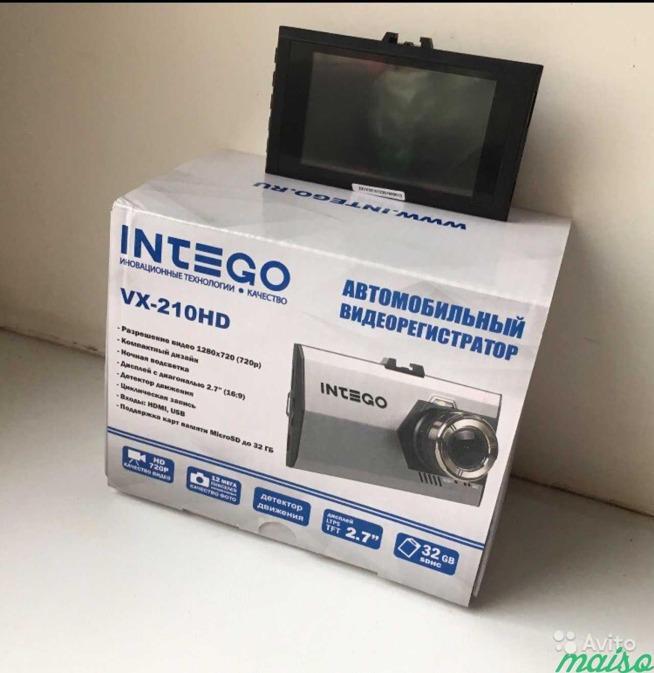 Видеорегистратор intego VX-210 HD в Санкт-Петербурге. Фото 1