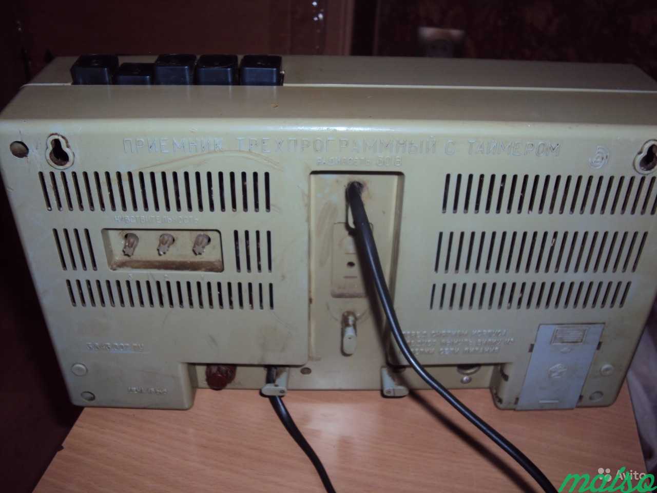 Радиоприемник трёхпрограммный Электроника пт 205 в Санкт-Петербурге. Фото 3