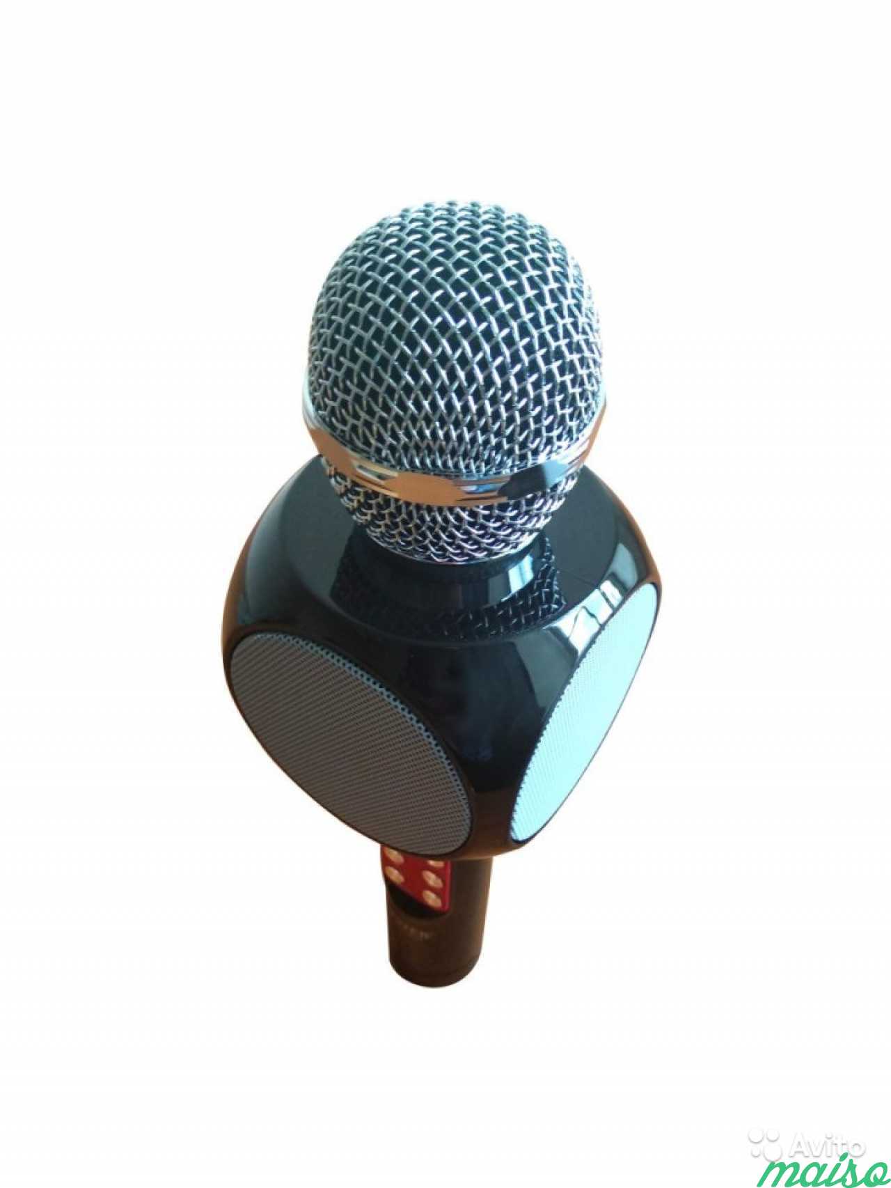 Караоке микрофон с колонкой Wster (чёрный) в Санкт-Петербурге. Фото 3
