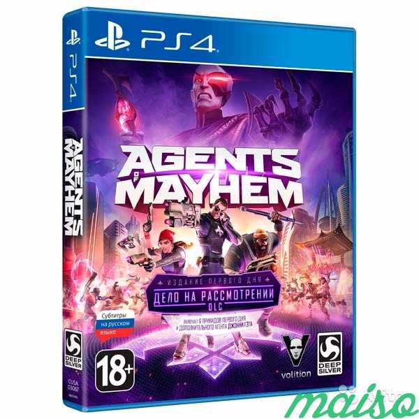 Игра для PS4 Agents of Mayhem. Издание первого дня в Санкт-Петербурге. Фото 1