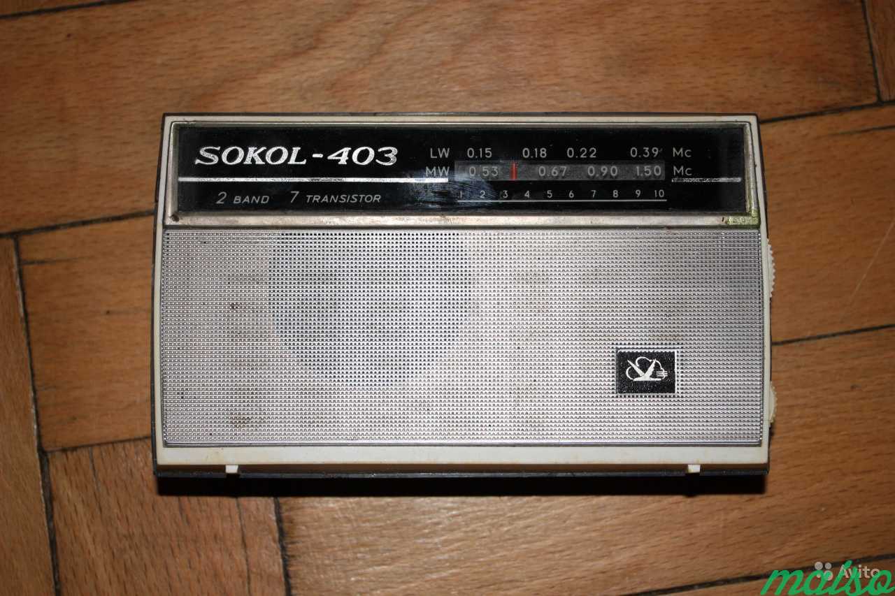 Радиоприёмник Sokol - 403 в Санкт-Петербурге. Фото 2