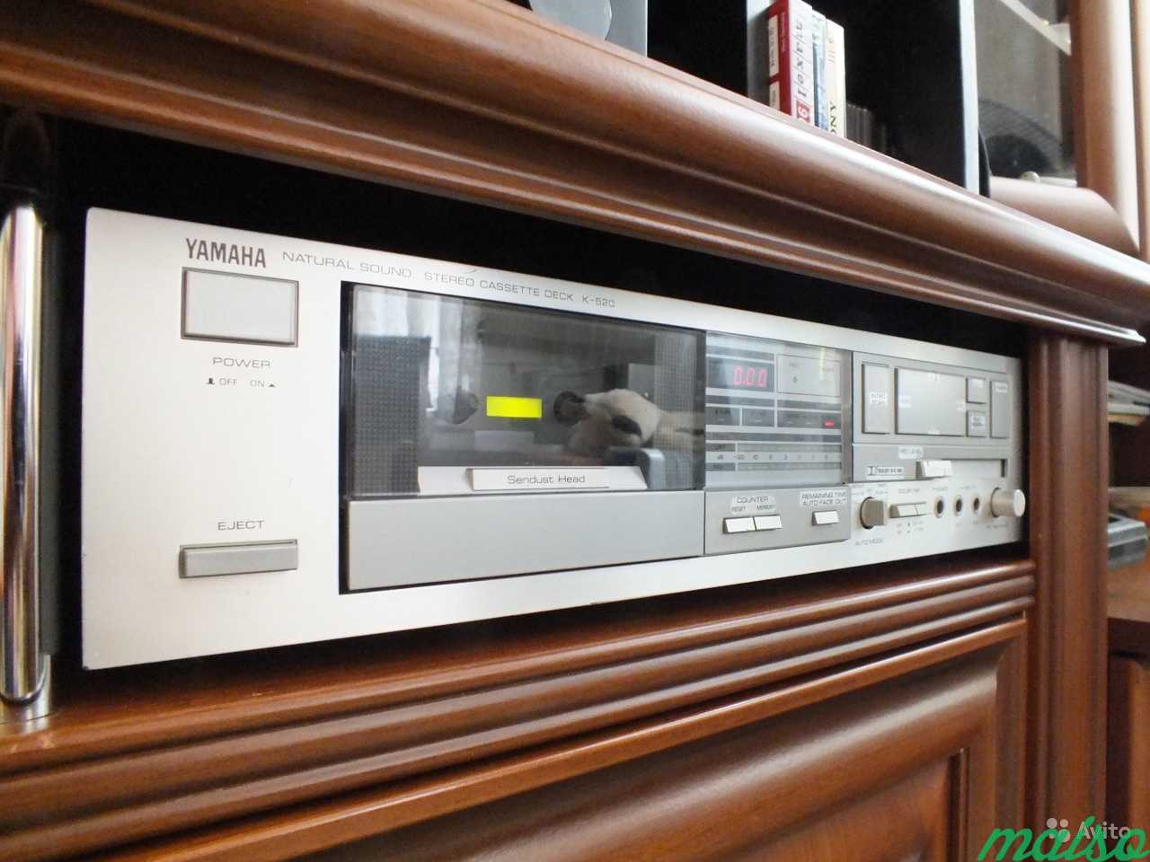 Stereo cassette deck yamaha K-520 в Санкт-Петербурге. Фото 3