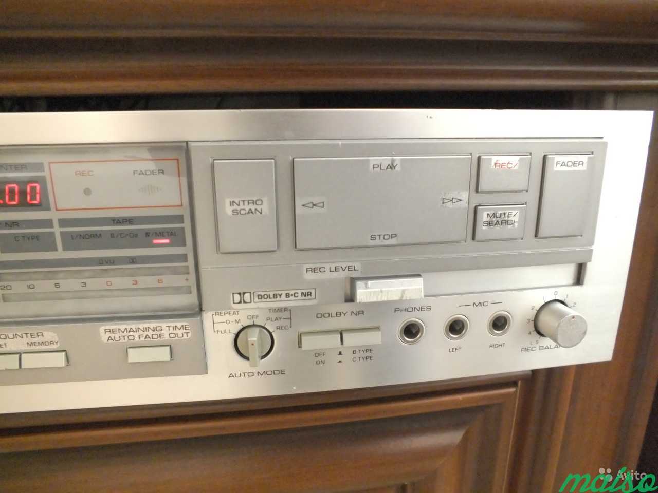 Stereo cassette deck yamaha K-520 в Санкт-Петербурге. Фото 8