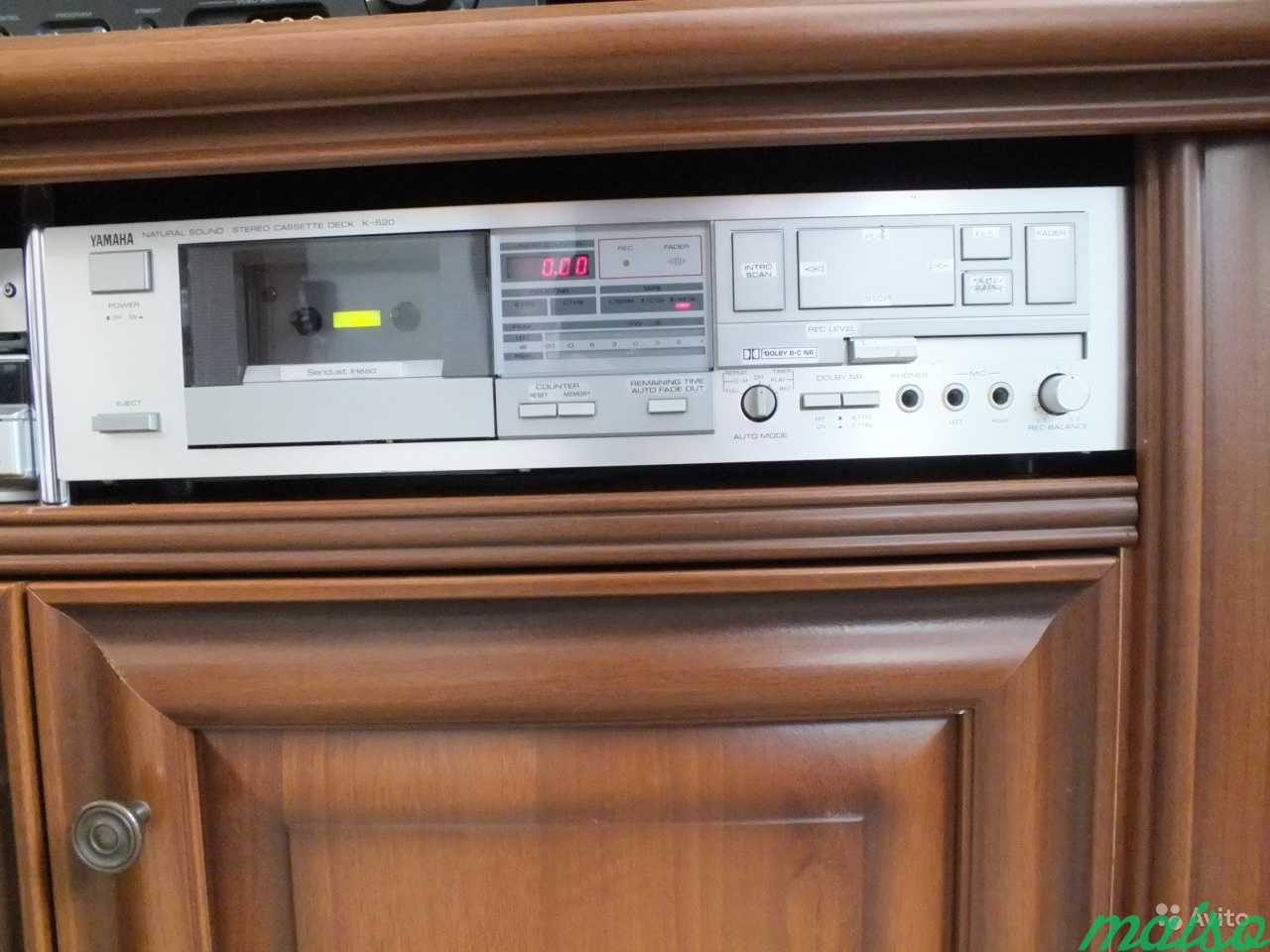 Stereo cassette deck yamaha K-520 в Санкт-Петербурге. Фото 2