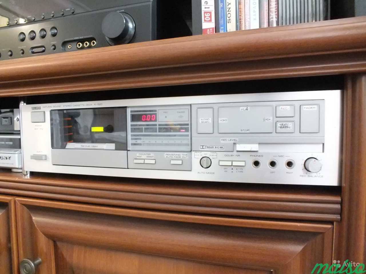 Stereo cassette deck yamaha K-520 в Санкт-Петербурге. Фото 1