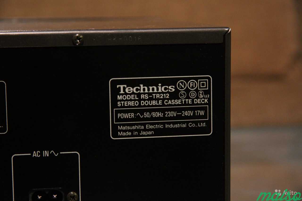 Technics кассетная дека в Санкт-Петербурге. Фото 4