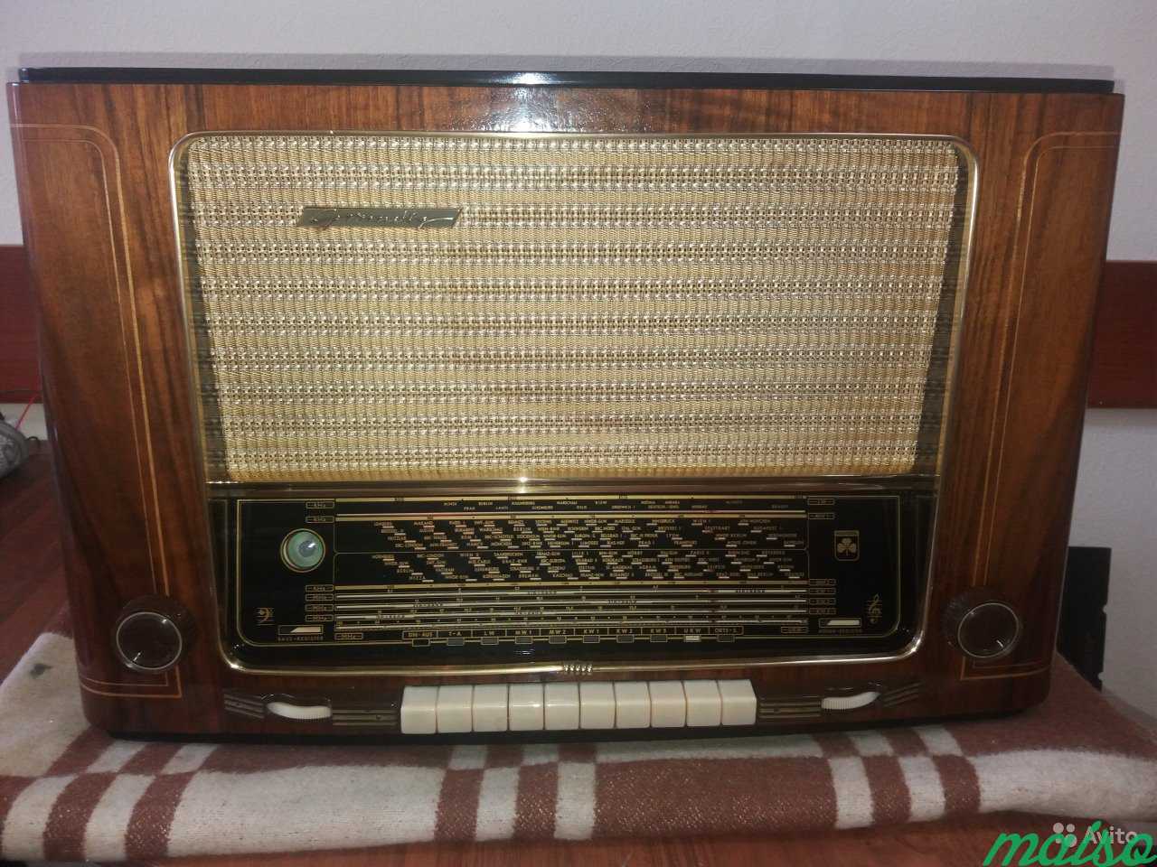 Ламповое радио Grundig 4010 в Санкт-Петербурге. Фото 1