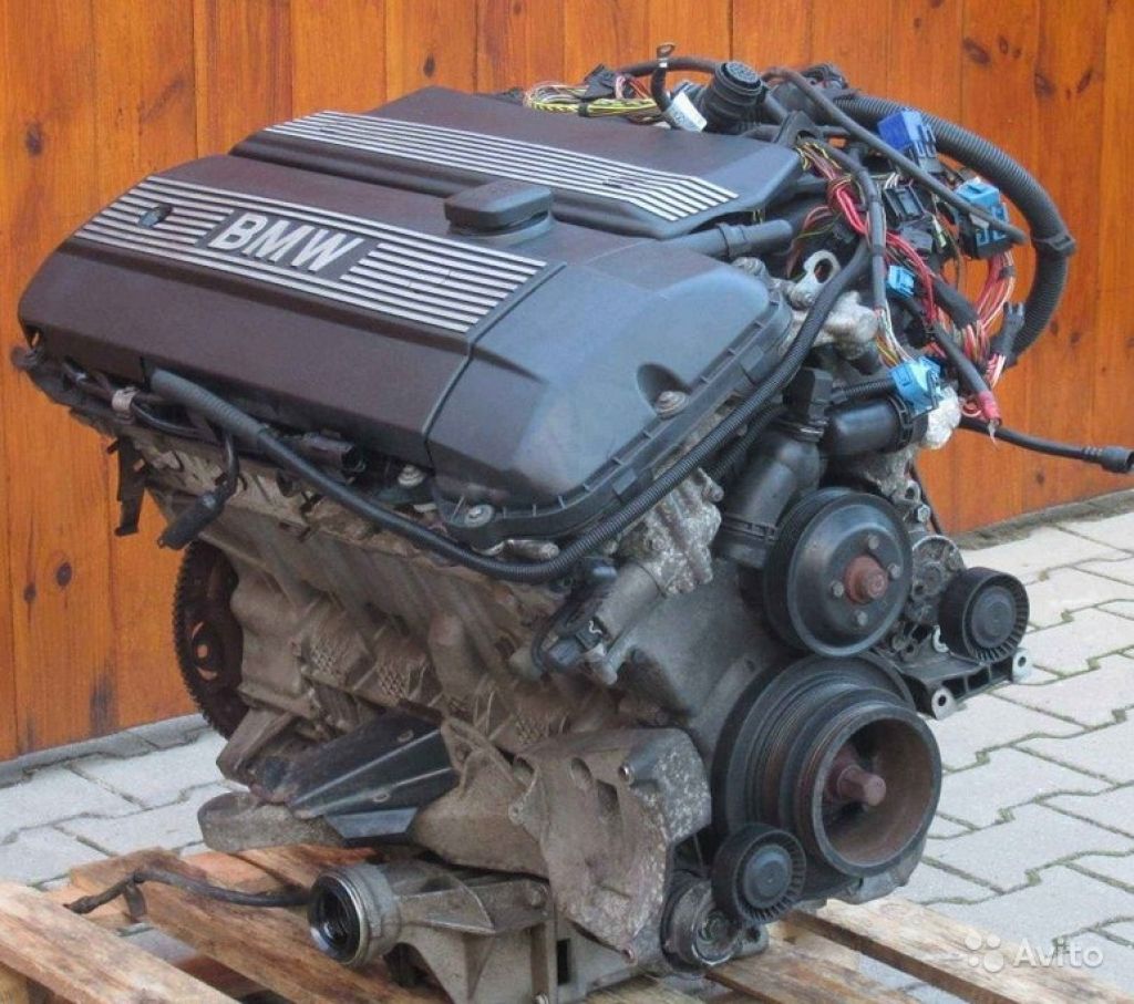 Двигатель бу BMW X5 3.0 M54B30 мотор бу в Москве. Фото 1