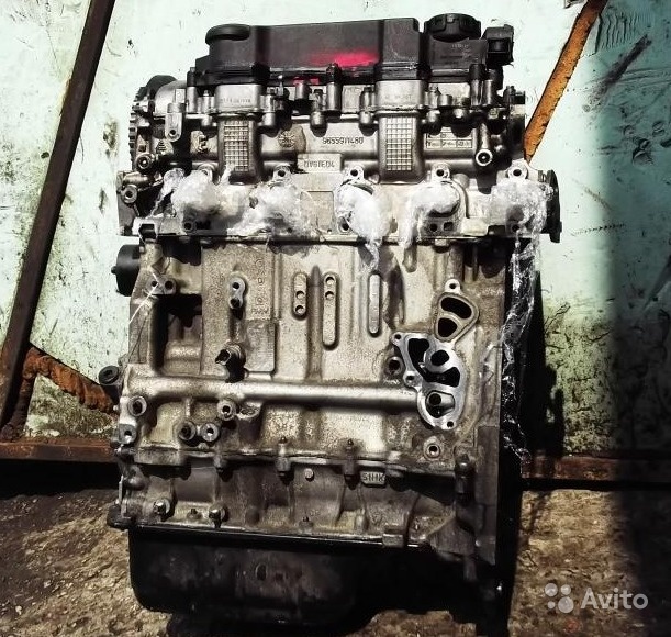 Двигатель бу Citroen Berlingo 1.6 TD 9HZ мотор бу в Москве. Фото 1