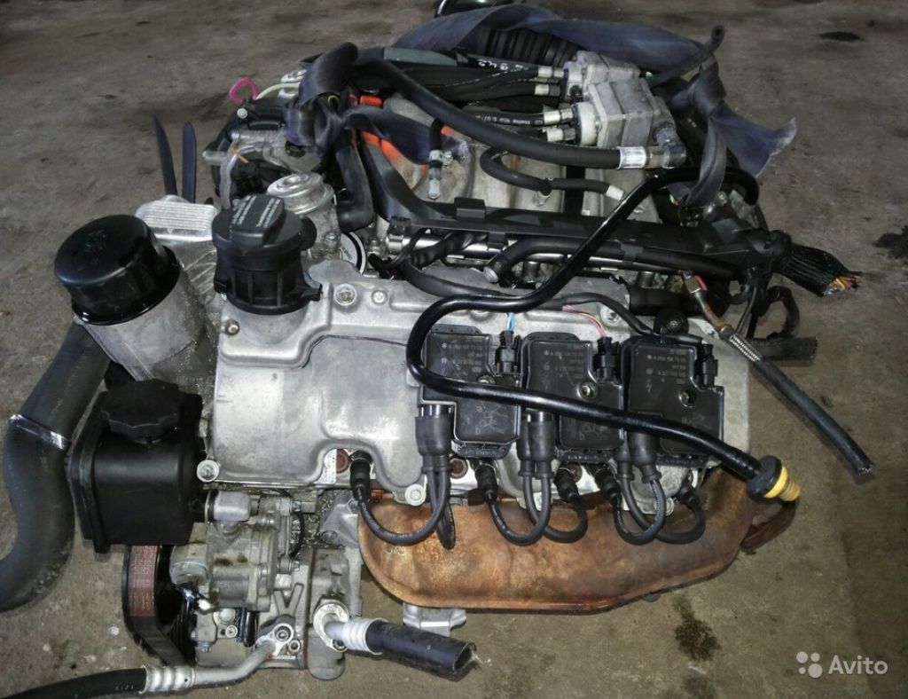 Двигатель бу двс Mercedes W163 3.2 112942 мотор бу в Москве. Фото 1