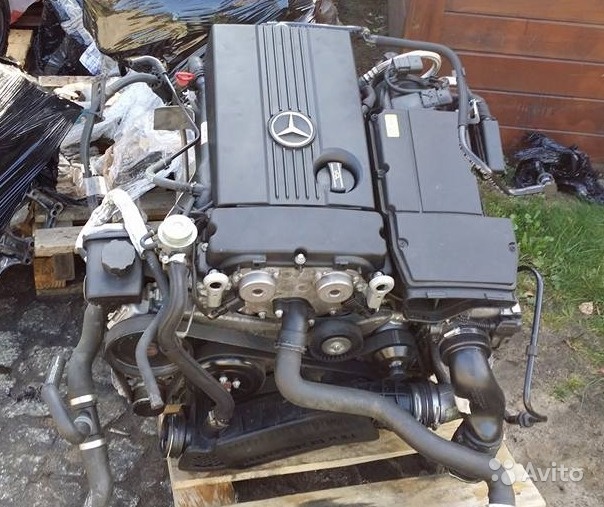 Двс Двигатель бу Mercedes W204 1.8 271950 мотор в Москве. Фото 1